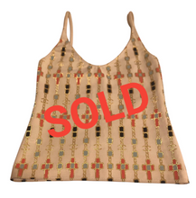 Load image into Gallery viewer, Chanel 07C Neoprene CC Logo Camisole Blouse FR 34