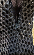 Load image into Gallery viewer, Chanel 13P Runway Black High Waisted Mesh Pants FR 38