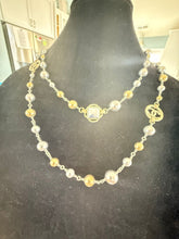 Load image into Gallery viewer, Chanel 16S Long Metal Beaded CC Anchor Necklace