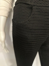 Load image into Gallery viewer, Chanel 13P Runway Black High Waisted Mesh Pants FR 38