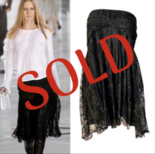 Load image into Gallery viewer, Chanel 05A, 2005 Fall Black Lace Dress/Skirt FR 38