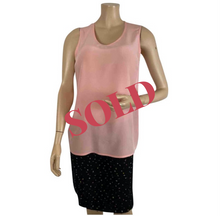 Load image into Gallery viewer, Vintage Chanel Pink Camisole Shell Blouse US 8/10