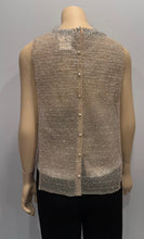 Load image into Gallery viewer, Rare Chanel 14P Runway 2 Piece Swarovski Crystal Blouse FR 36