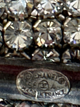 Load image into Gallery viewer, Very Rare Chanel Vintage 98A 1998 Fall 1100 Faceted Crystals Wide Bracelet