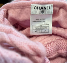 Load image into Gallery viewer, Chanel 09P Barbie Pink Cashmere Top Blouse FR 38 US 4/6