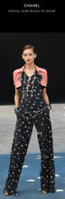 Load image into Gallery viewer, Chanel 08P Stars Moon CC Logos Mini Tunic Dress FR 36
