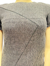 Load image into Gallery viewer, Chanel Black Tweed Dress with Piping and Fringe FR 42 US 6/8