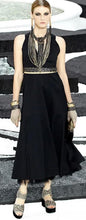 Load image into Gallery viewer, Rare Chanel 11P Runway CC Gripoix Gold Metal Extra Long Chains Necklace