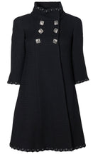 Load image into Gallery viewer, Chanel Iconic 11A Paris Byzance Black Jacket Coat FR 38 US 4