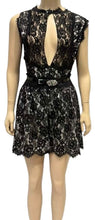 Load image into Gallery viewer, Chanel 14C Runway Black Lace Shorts &amp; Blouse Set FR 42 US 6/8