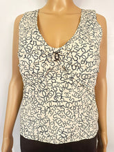 Load image into Gallery viewer, NWT Chanel 06P CC Logos Blouse FR 40 US 4/6
