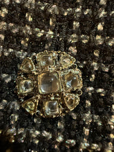 Load image into Gallery viewer, Chanel 12S 2012 Summer Black Metallic Tweed Pink Jacket FR 44 US 8/10