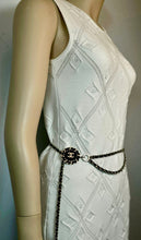 Load image into Gallery viewer, Chanel White 05P 2005 Spring Summer Woven Crochet Dress US 2/4