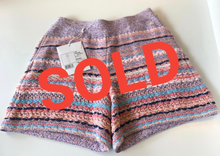 Load image into Gallery viewer, Chanel NWT 18P 2018 Spring Multicolor Stripe Woven Shorts FR 36 US 4/6