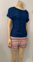 Load image into Gallery viewer, Chanel NWT 18P 2018 Spring Multicolor Stripe Woven Shorts FR 36 US 4/6