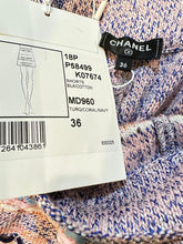 Load image into Gallery viewer, Chanel NWT 18P 2018 Spring Multicolor Stripe Woven Shorts FR 36 US 4/6