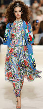 Load image into Gallery viewer, Chanel 15C 2015 Cruise Paris Dubai Long Floral Summer Dress FR 38 US 4