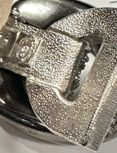 Load image into Gallery viewer, Chanel 14C 2014 Cruise Resort Silver Crystal Chain Link Clip On Earrings