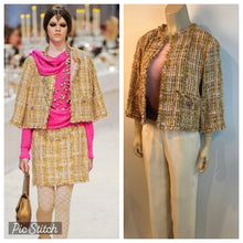 Load image into Gallery viewer, Chanel 12A 2012 Fall Pre Fall Paris Bombay Pink Multicolor Metallic Tweed Jacket FR 40 US 4/6