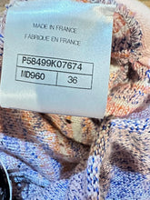 Load image into Gallery viewer, Chanel NWT 18P 2018 Spring Multicolor Stripe Woven Shorts FR 36 US 4/6