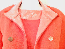 Load image into Gallery viewer, Chanel 08C Resort Cruise Coral Fringe Dress Jacket Tweed Sequin Set FR 42 US 8/10