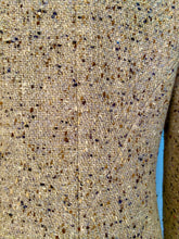 Load image into Gallery viewer, Chanel vintage 99A, 1999 Fall Brown Tweed Long Jacket subtle sparkle FR 40 US 6/8