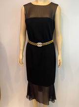 Load image into Gallery viewer, RARE Collectable 95P 1995 Spring Chanel vintage belt gold chain crystal CC