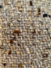 Load image into Gallery viewer, Chanel vintage 99A, 1999 Fall Brown Tweed Long Jacket subtle sparkle FR 40 US 6/8