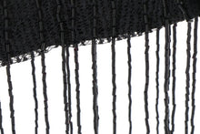 Load image into Gallery viewer, Vintage Chanel 00A, 2000 Fall Autumn Black Tassel Beaded Tube Camisole Top Blouse FR 40 US 4