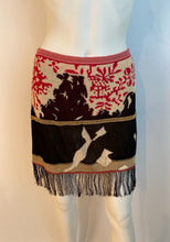 Load image into Gallery viewer, Rare Vintage Chanel 03A, 2003 Fall Fringe Tassels Floral Skirt FR 38