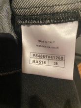 Load image into Gallery viewer, Chanel 2016 Paris-Rome Metiers D’ Art Runway Skinny Black Denim Jeans Pants FR 38 US 4