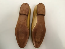 Load image into Gallery viewer, Vintage Chanel Metallic Gold Gripoix beaded Ballet Ballerina Flats Shoes EU 36 US 5/5.5