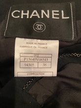 Load image into Gallery viewer, Chanel 00T, 2000 Transition Collection ‘GABRIELLE’ Buttons Black Jacket FR 38 US 4