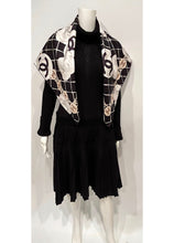 Load image into Gallery viewer, Chanel 08A 2008 Fall Black Turtleneck Sweater Dress FR 40 US 4/6