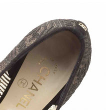 Load image into Gallery viewer, Chanel short boot bootie black lace mesh pearl high heels EU 41 US 10