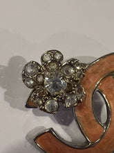 Load image into Gallery viewer, Chanel 04P 2004 Spring Pink CC Crystal Camellia Flower Pin Brooch
