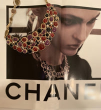 Load image into Gallery viewer, Rare Chanel 08A 2008 Fall Gripoix multicolor collar Necklace