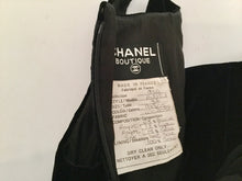 Load image into Gallery viewer, 93A, 1993 Fall Chanel Vintage Velvet corset Chiffon Gown Dress FR 36 US 4