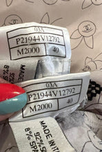 Load image into Gallery viewer, Rare Chanel Vintage 03A 2003 Fall Silk Lingerie 2 Piece sleepwear set boy short tank top camisole FR 40 US 6