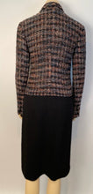 Load image into Gallery viewer, Vintage Chanel 98A, 1998 Fall Boucle Black/Pink Dress FR 38
