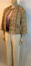 Load image into Gallery viewer, Chanel 12A 2012 Fall Pre Fall Paris Bombay Pink Multicolor Metallic Tweed Jacket FR 40 US 4/6