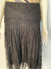 Load image into Gallery viewer, Chanel 05A, 2005 Fall Black Lace Dress/Skirt FR 38