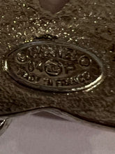 Load image into Gallery viewer, Chanel 04P 2004 Spring Pink CC Crystal Camellia Flower Pin Brooch
