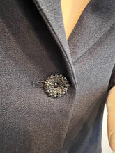 Load image into Gallery viewer, Chanel 02C 2002 Cruise Dark Navy Pants Jacket Suit Set FR 42 US 6/8