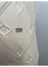 Load image into Gallery viewer, Chanel White 05P 2005 Spring Summer Woven Crochet Dress US 2/4