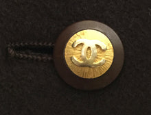 Load image into Gallery viewer, Chanel Vintage 1990 Long Brown Dress Coat Jacket US 14/16