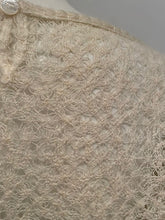 Load image into Gallery viewer, Vintage Chanel 98A 1998 Fall winter white sweater Lace Blouse FR 34 US 4/6