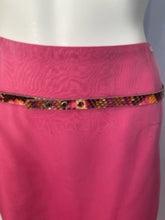 Load image into Gallery viewer, Vintage Chanel 00T 2000 Multicolor Skinny Python Snakeskin Belt Sz 80/32