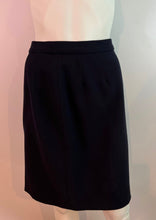 Load image into Gallery viewer, Vintage Chanel 1990’s Dark Navy Blue Skirt Suit FR 38 US 4