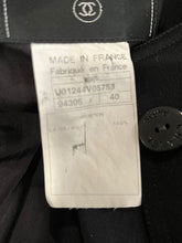 Load image into Gallery viewer, Vintage Chanel 98A 1998 Fall Classic Black Blazer Jacket FR 40 US 4/6